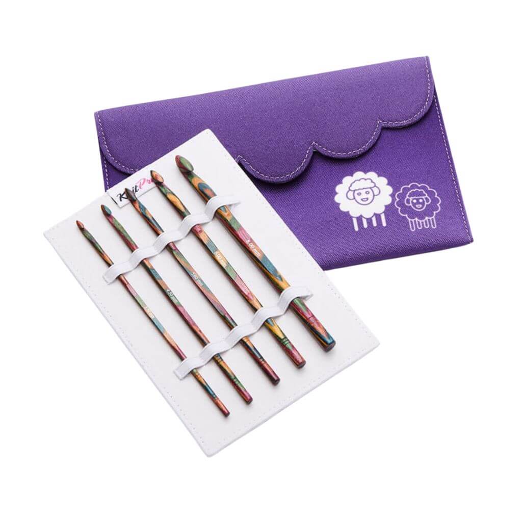 KnitPro Symfonie Holz Häkelnadel Set 3.50-8.00mm bei bei bei bei bei bei bei Lieblingsgarn
