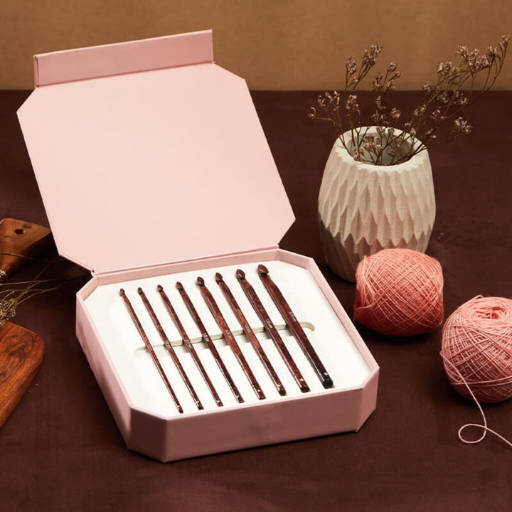 KnitPro Symfonie Rose Häkelnadeset bei bei bei bei bei bei bei Lieblingsgarn