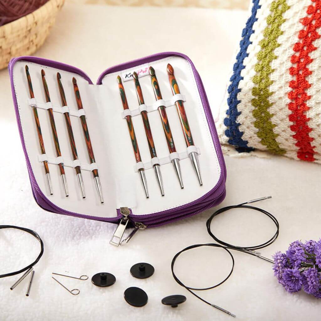 KnitPro Symfonie Tunesische Häkelnadeln Set bei bei bei bei bei bei bei Lieblingsgarn