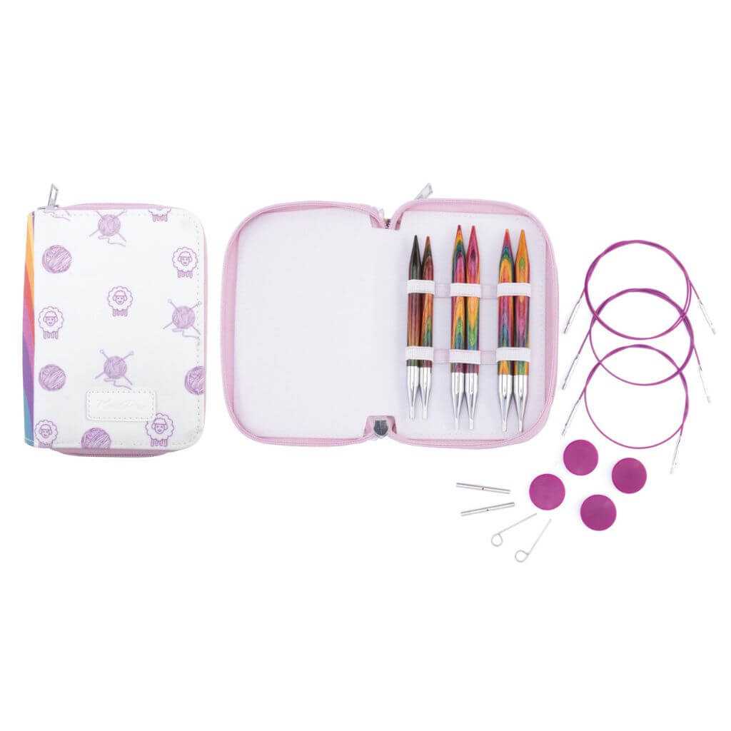 KnitPro Nadelset Symfonie Holz 3 Paar, 9,0 - 12,0 mm + Zubehör bei bei bei bei Lieblingsgarn