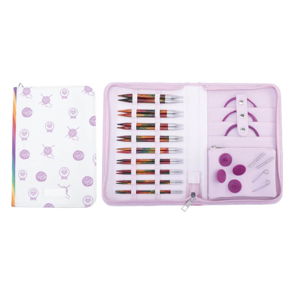 KnitPro Nadelset Symfonie Holz 13 cm 9 Paar, 3,0 - 8,0 mm + Zubehör bei bei bei bei bei bei bei bei Lieblingsgarn
