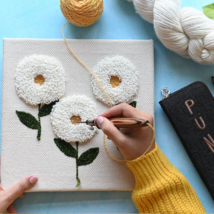 KnitPro The Earthy Punch Needle Set bei bei bei bei Lieblingsgarn