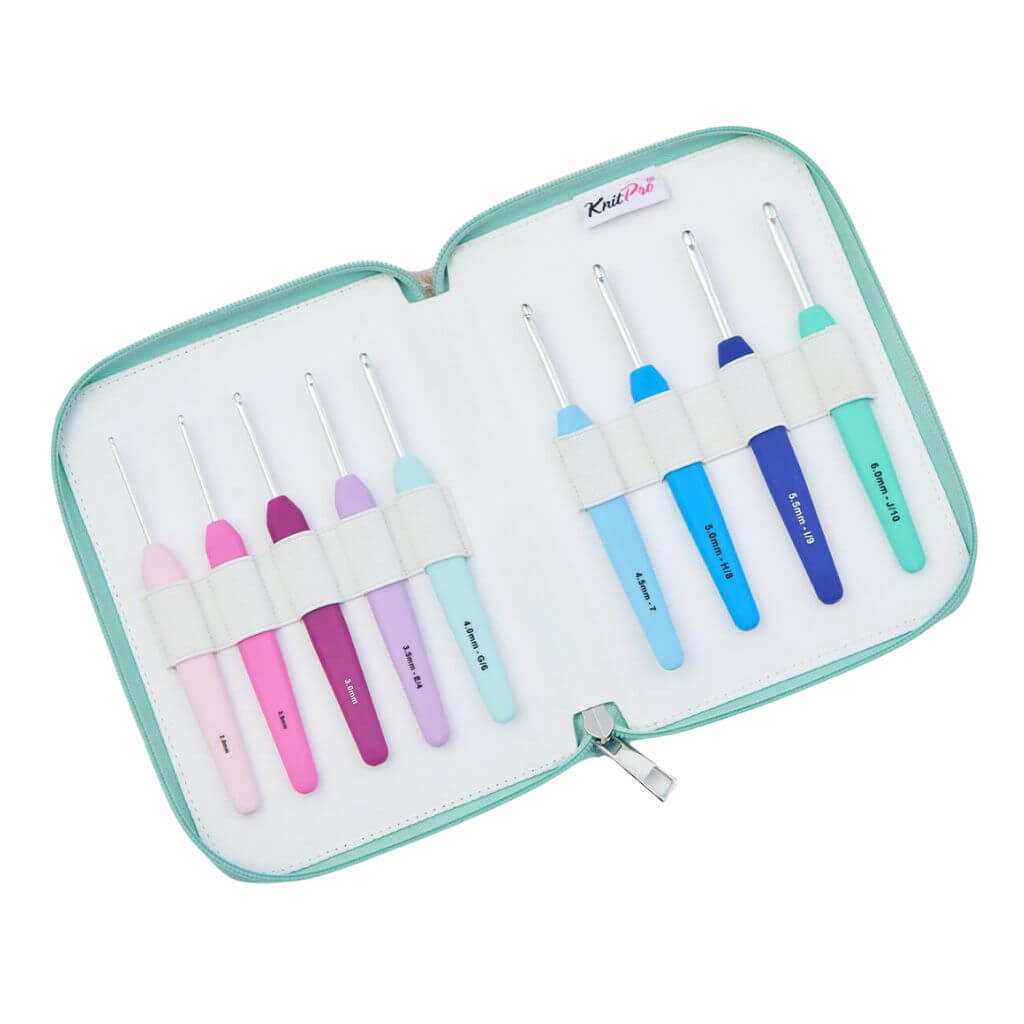 KnitPro Waves 2.0 Häkelnadel Set Deluxe bei bei bei bei Lieblingsgarn