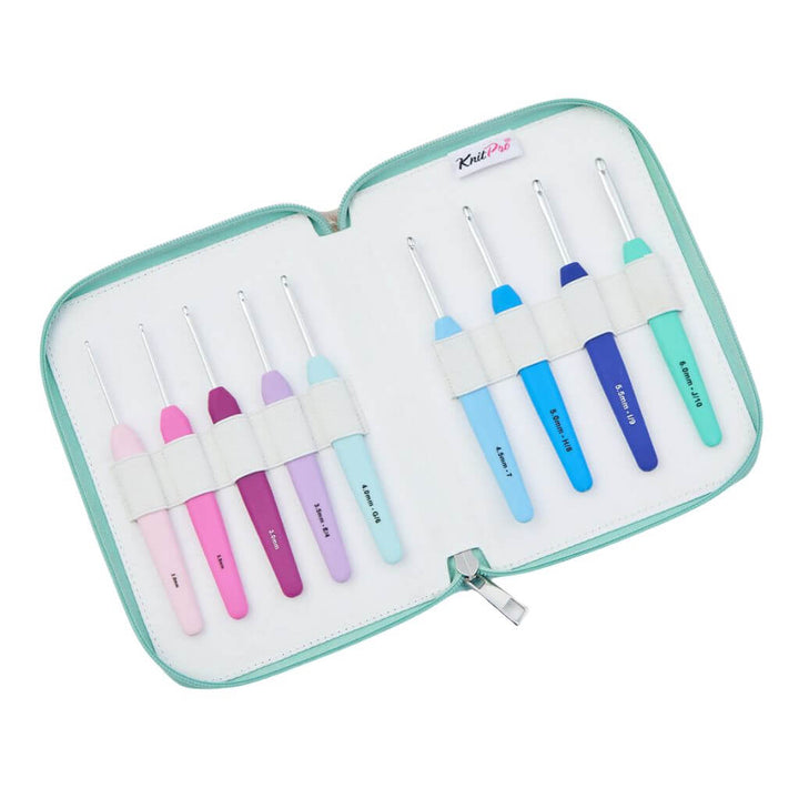 KnitPro Waves 2.0 Häkelnadel Set Deluxe bei bei bei bei Lieblingsgarn