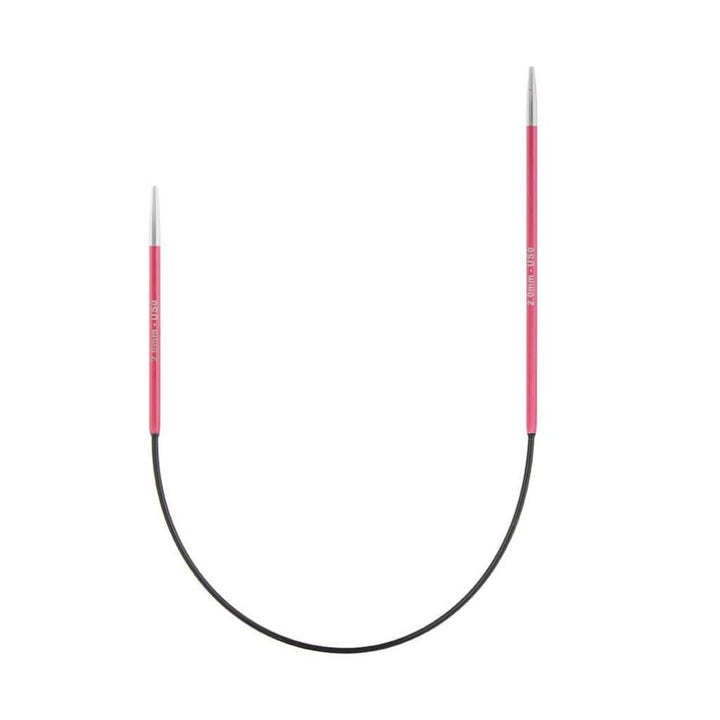 KnitPro Zing Sockenrundstricknadel 25 cm, Farbe 2 – Metall bei Lieblingsgarn