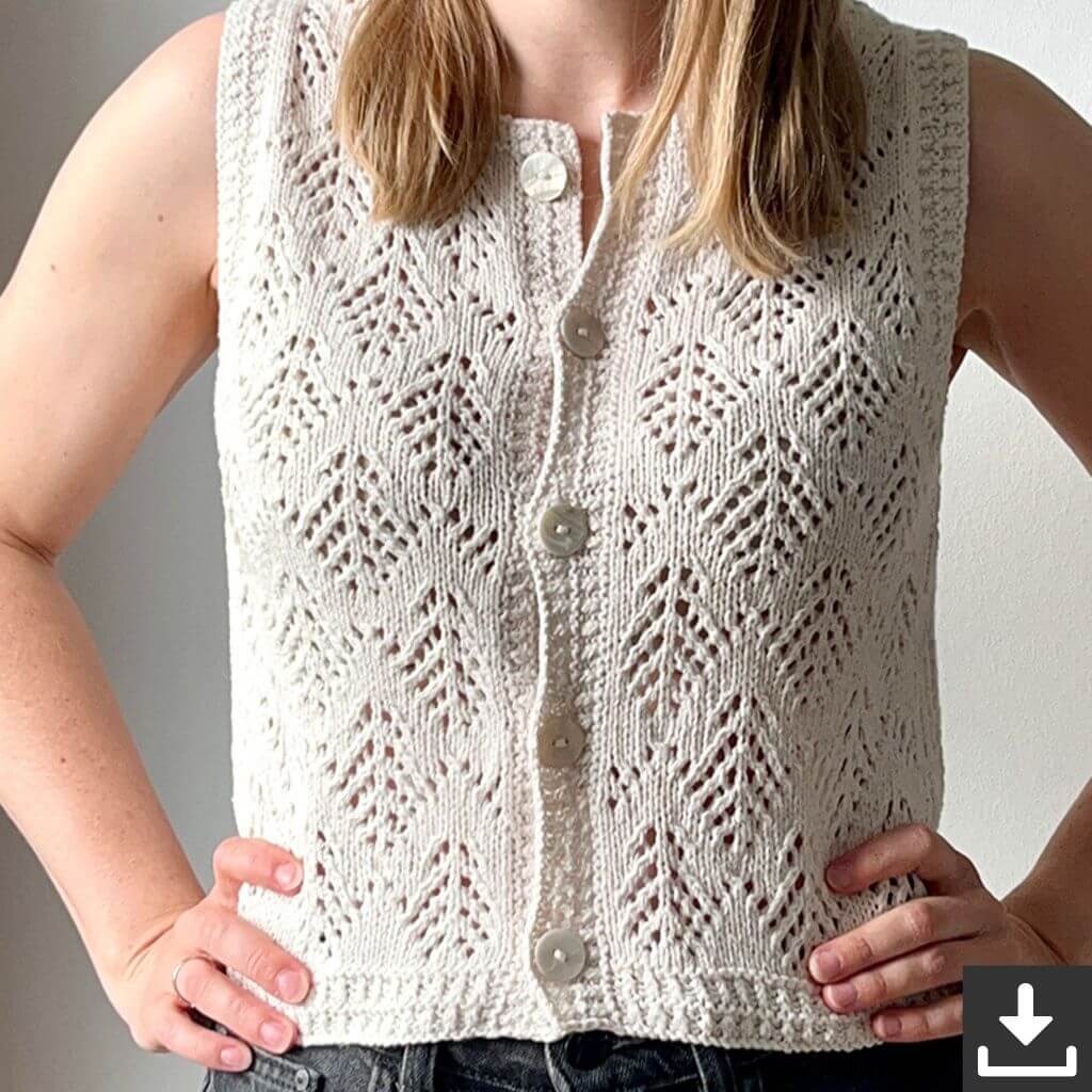 Knitting For Else Hey Ho Vest Strickanleitung - Knitting For Else (PDF) bei bei bei bei bei bei bei bei Lieblingsgarn