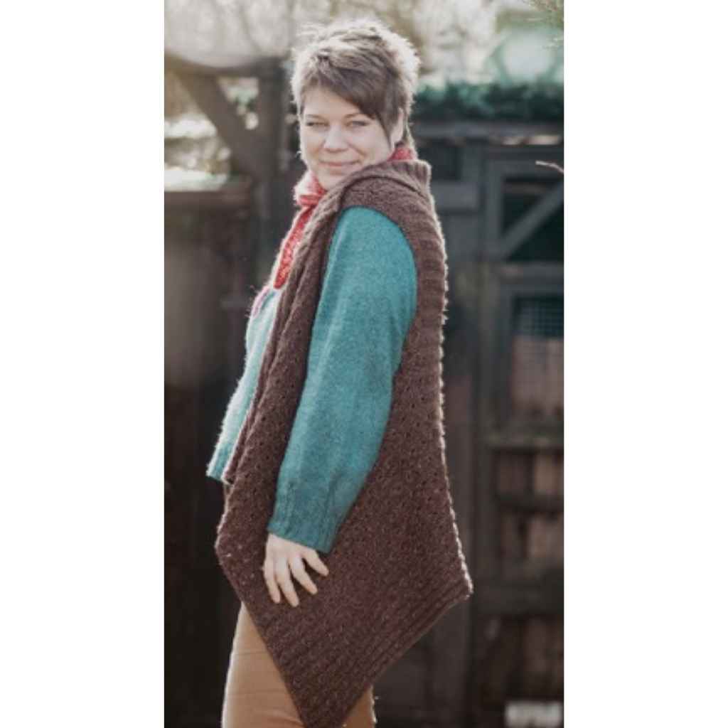 Appelbanne Design Pattern Koffeeboon Vest Strickanleitung - Appelbanne (PDF) bei bei bei bei bei bei bei bei Lieblingsgarn