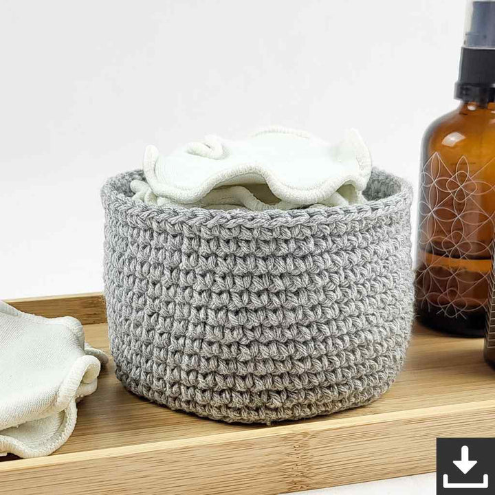 Garnja Pattern Korb Körbchen EINS Häkelanleitung - Garnja (PDF) bei bei bei bei Lieblingsgarn