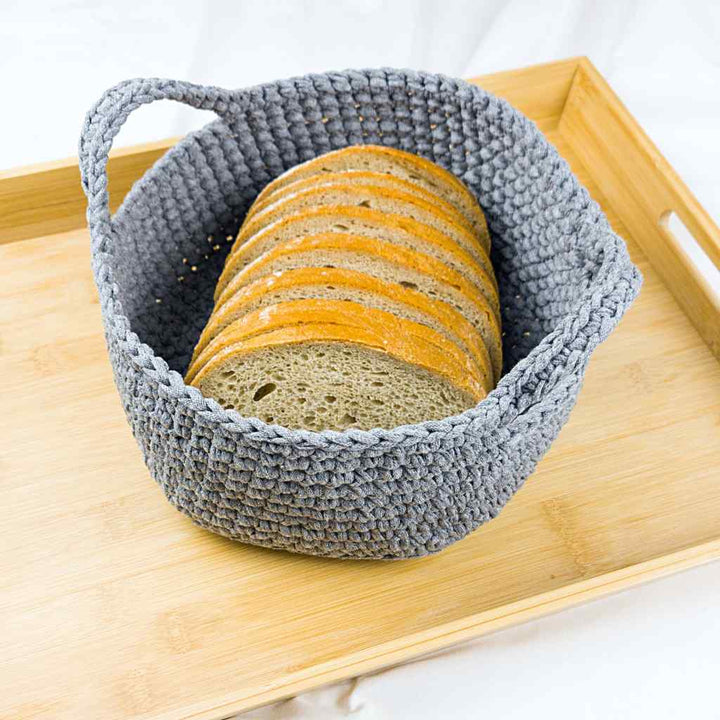 Garnja Pattern Körbchen FÜNF Häkelanleitung - Garnja (PDF) bei bei bei bei Lieblingsgarn
