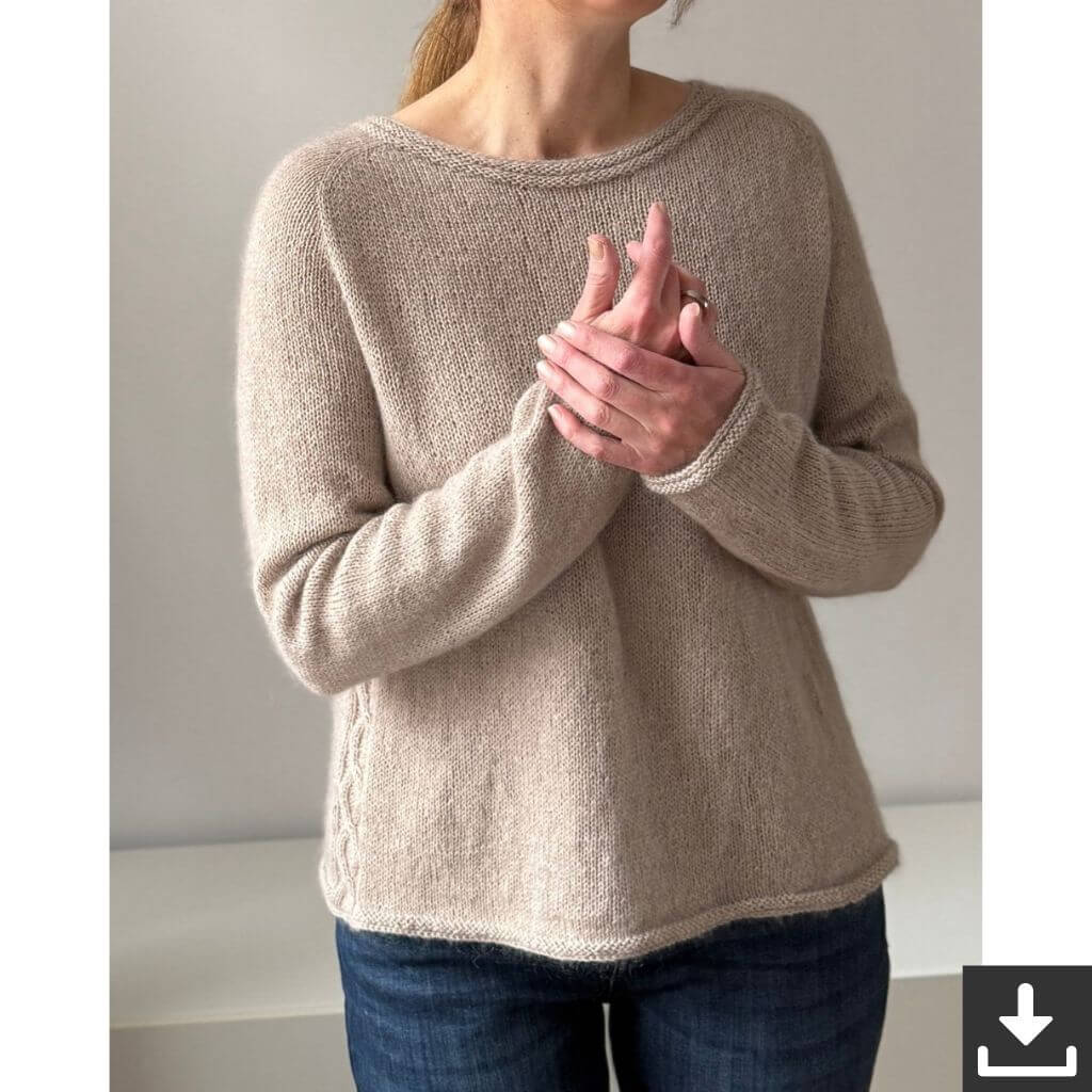 Christina Körber-Reith Pattern Natty Pullover Strickanleitung - Christina Körber-Reith (PDF) bei bei bei bei Lieblingsgarn