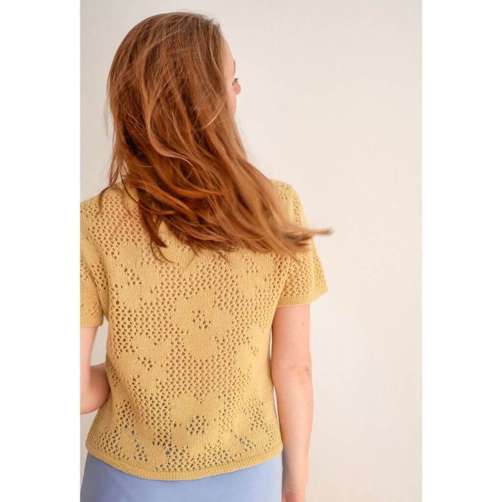 Kreativictoria Pattern In Bloom Tee Strickanleitung - Kreativictoria (PDF) bei bei bei bei bei bei bei bei Lieblingsgarn