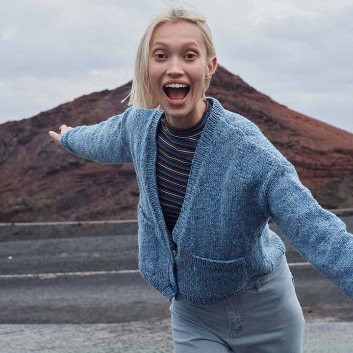 Lang Yarns Pattern Kurzer Cardigan Strickanleitung - Lang Yarns (PDF) bei bei bei bei Lieblingsgarn