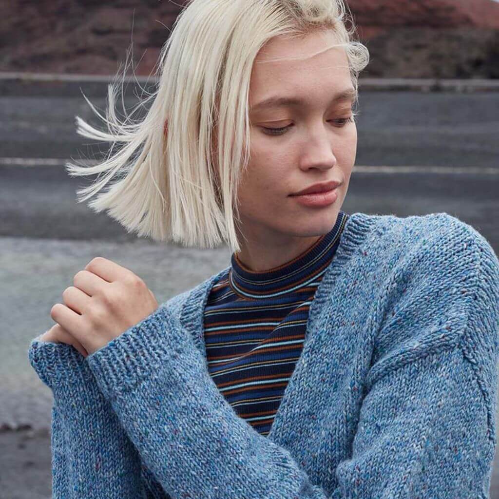 Lang Yarns Pattern Kurzer Cardigan Strickanleitung - Lang Yarns (PDF) bei bei bei bei Lieblingsgarn