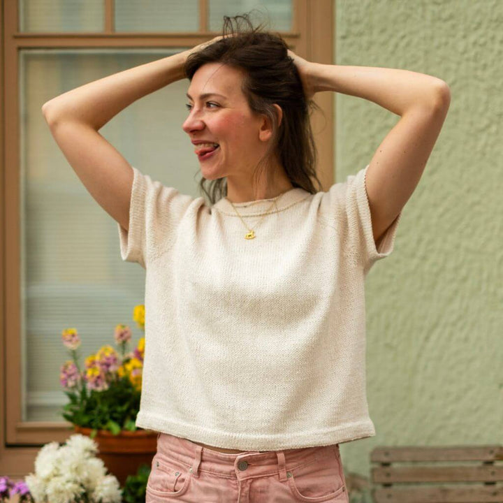 Kutovakika - Veronika Lindberg Vanilla Chilla Tee Strickanleitung - Kutovakika (PDF, englisch) bei bei bei bei Lieblingsgarn