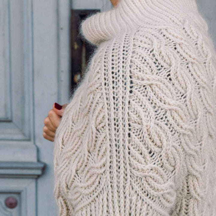 Kutovakika - Veronika Lindberg Pattern Wishbone Sweater Strickanleitung - Kutovakika (PDF) bei bei bei bei bei Lieblingsgarn
