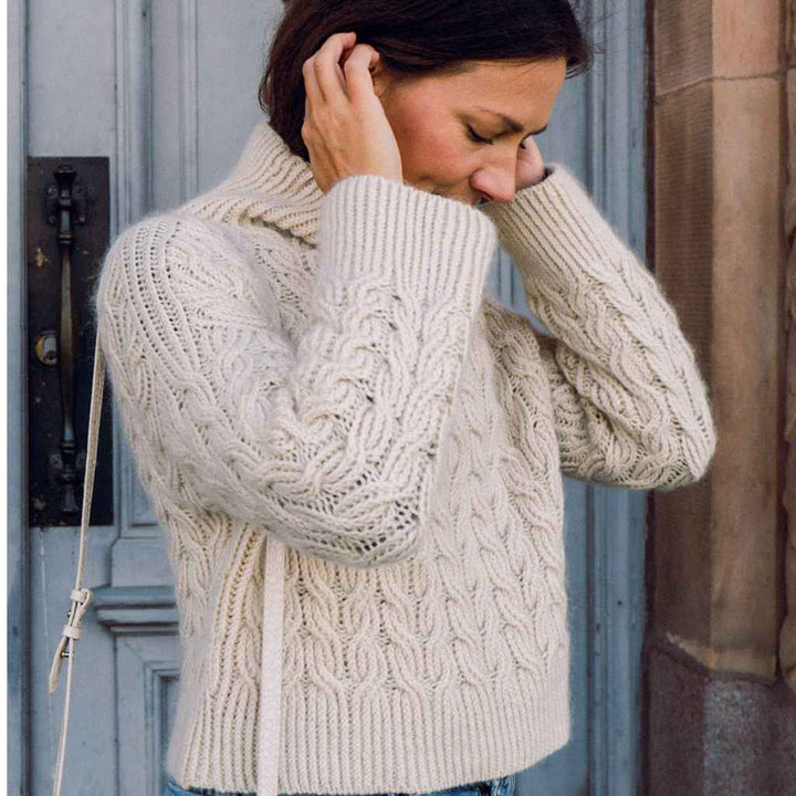 Kutovakika - Veronika Lindberg Pattern Wishbone Sweater Strickanleitung - Kutovakika (PDF) bei bei bei bei bei Lieblingsgarn