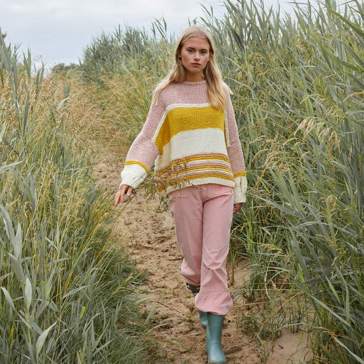 Lana Grossa Pattern Damen Oversize Pullover Strickanleitung - Lana Grossa (PDF) bei bei bei bei bei bei Lieblingsgarn