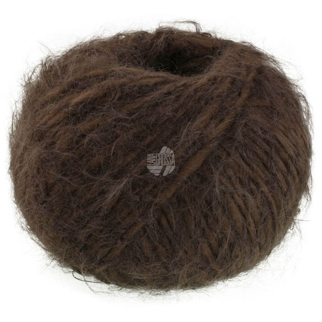 Lana Grossa Basta, Farbe 33 Schokobraun – Merino und Synthetik bei Lieblingsgarn