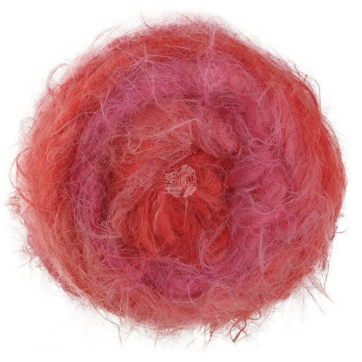 Lana Grossa Basta Mista, Farbe 106 Rosa/Pink/Lachs/Koralle//Rot – Schurwolle und Synthetik bei Lieblingsgarn
