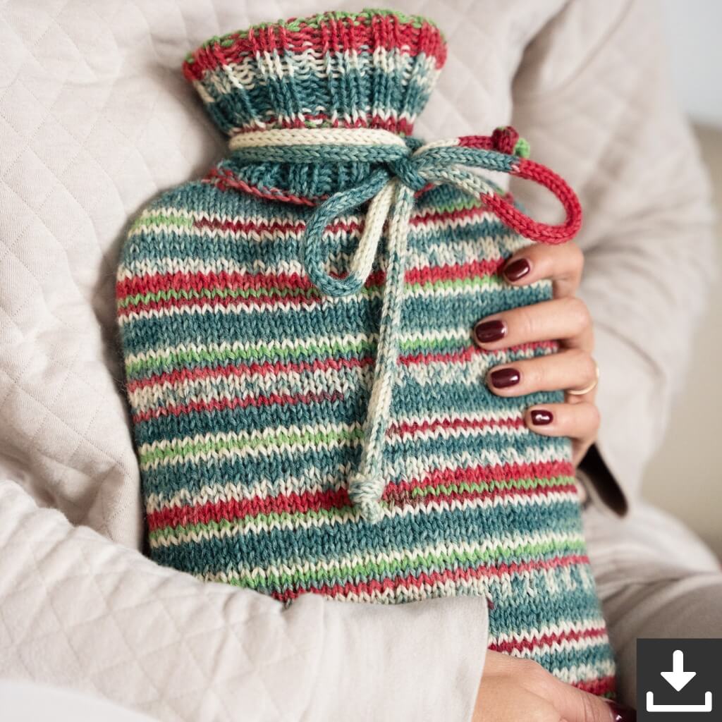 Lana Grossa Pattern Winterliche Wärmflasche Strickset - Lana Grossa (PDF) bei bei bei bei Lieblingsgarn