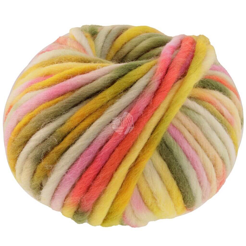 Lana Grossa 19 - Hellgelb/Gelb/Grüngelb/Zart-/Olivgrün/Rosa/Pink Lana Grossa Confetti Lieblingsgarn
