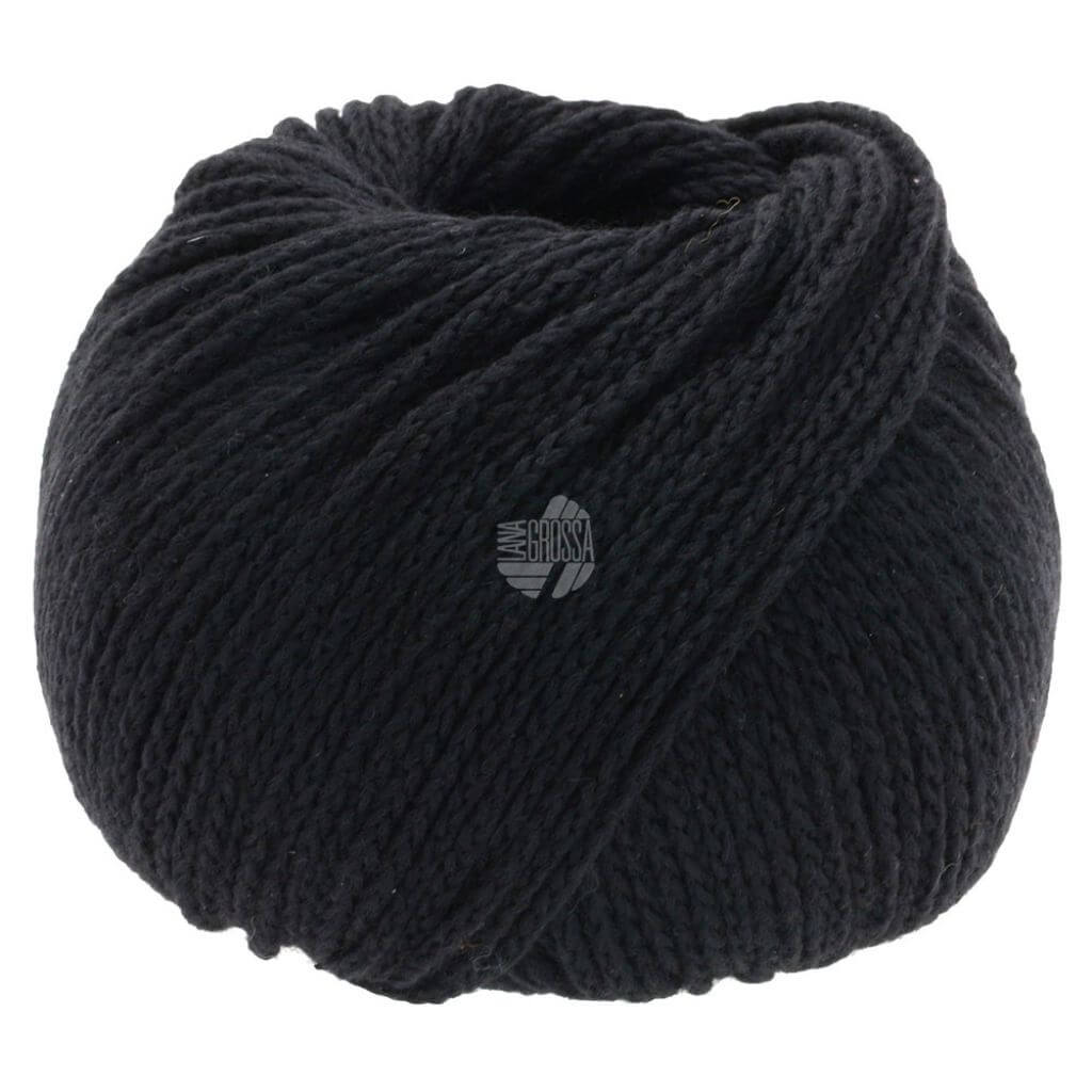 Lana Grossa Cool Merino, Farbe 14 Schwarz – Merino und Synthetik bei Lieblingsgarn