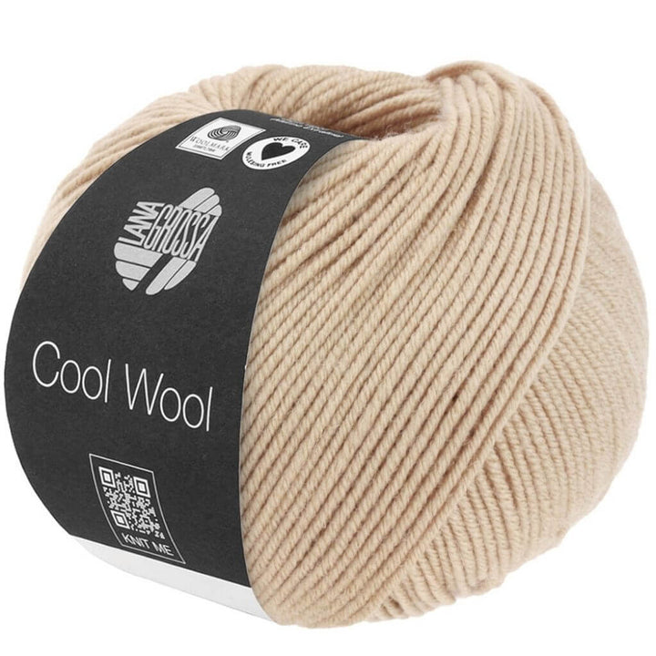 Lana Grossa 2114 - Perlbeige Lana Grossa Cool Wool 50g Lieblingsgarn