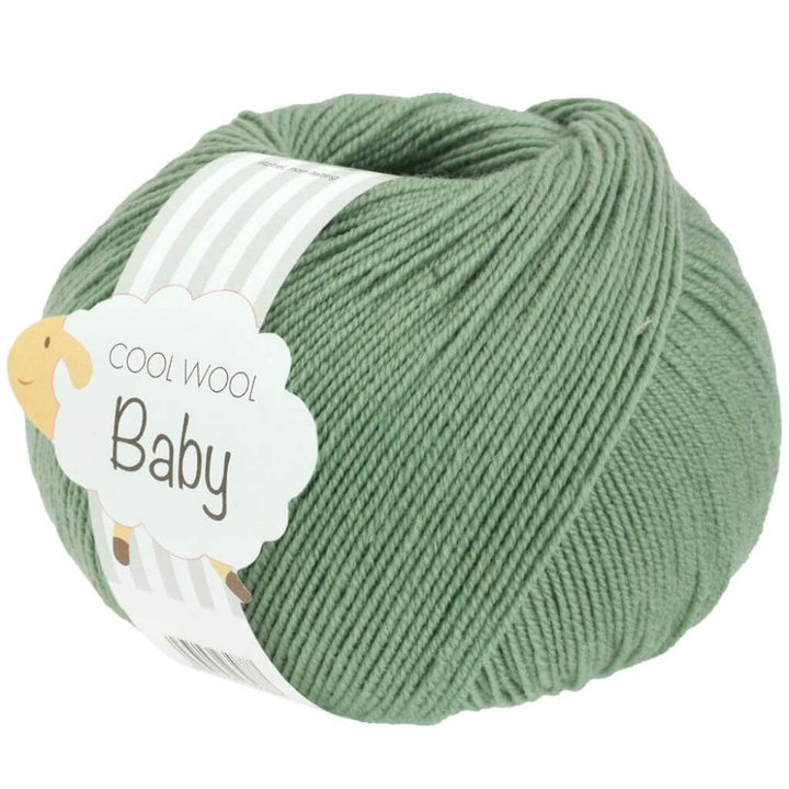 Lana Grossa 297 - Resedagrün Lana Grossa Cool Wool Baby 50 g Lieblingsgarn