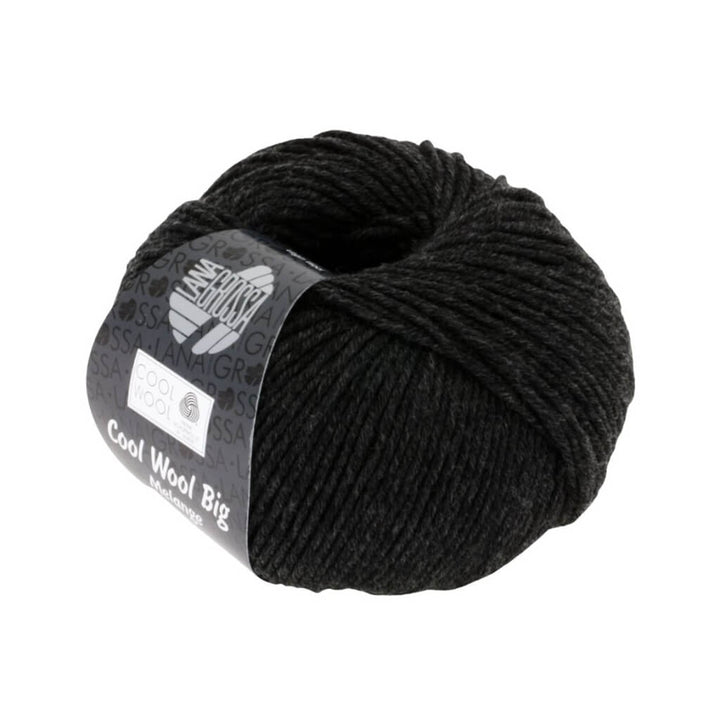 Lana Grossa Cool Wool Big, Farbe 618 Anthrazit – Merino und Schurwolle bei Lieblingsgarn
