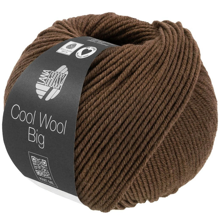 Lana Grossa Cool Wool Big, Farbe 1692 Nougat meliert – Merino und Schurwolle bei Lieblingsgarn