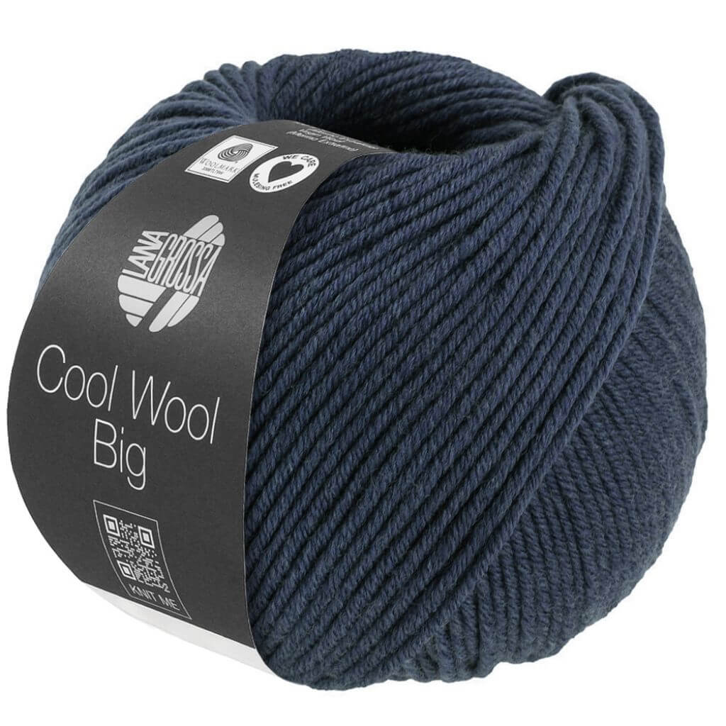 Lana Grossa Cool Wool Big, Farbe 1693 Jeans meliert – Merino und Schurwolle bei Lieblingsgarn