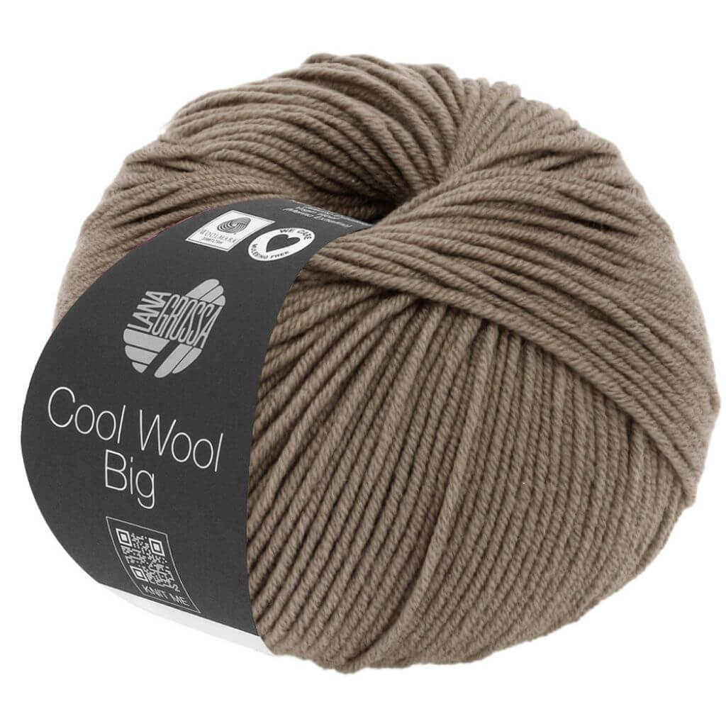 Lana Grossa Cool Wool Big, Farbe 686 Taupe – Merino und Schurwolle bei Lieblingsgarn