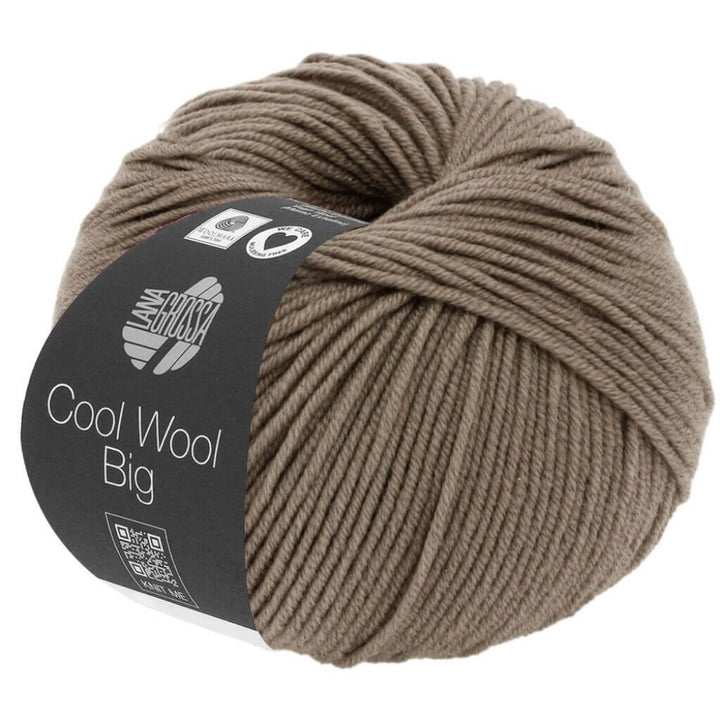 Lana Grossa Cool Wool Big, Farbe 686 Taupe – Merino und Schurwolle bei Lieblingsgarn