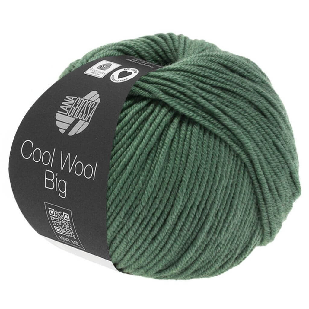 Lana Grossa Cool Wool Big, Farbe 967 Resedagrün – Merino und Schurwolle bei Lieblingsgarn