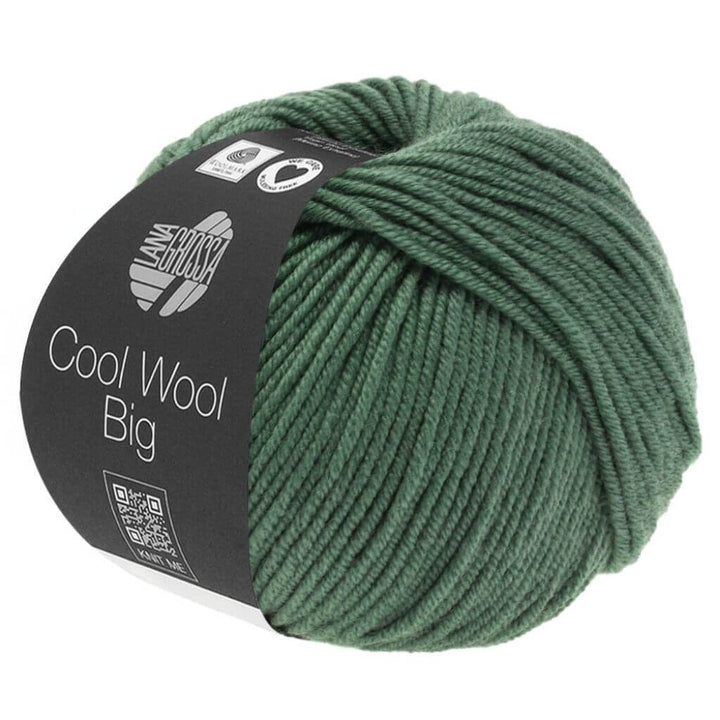 Lana Grossa Cool Wool Big, Farbe 967 Resedagrün – Merino und Schurwolle bei Lieblingsgarn