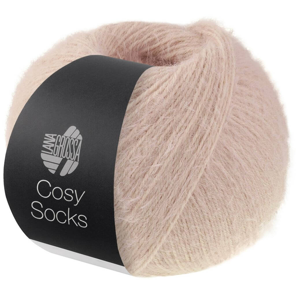 Lana Grossa Cosy Socks, Farbe 9 Beige – Merino und Synthetik bei Lieblingsgarn