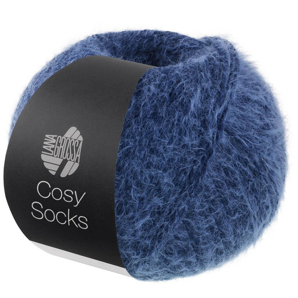 Lana Grossa Cosy Socks, Farbe 13 Dunkelblau – Merino und Synthetik bei Lieblingsgarn