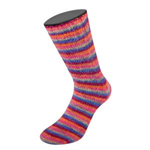 Lana Grossa Cosy Socks Multi Stripes
