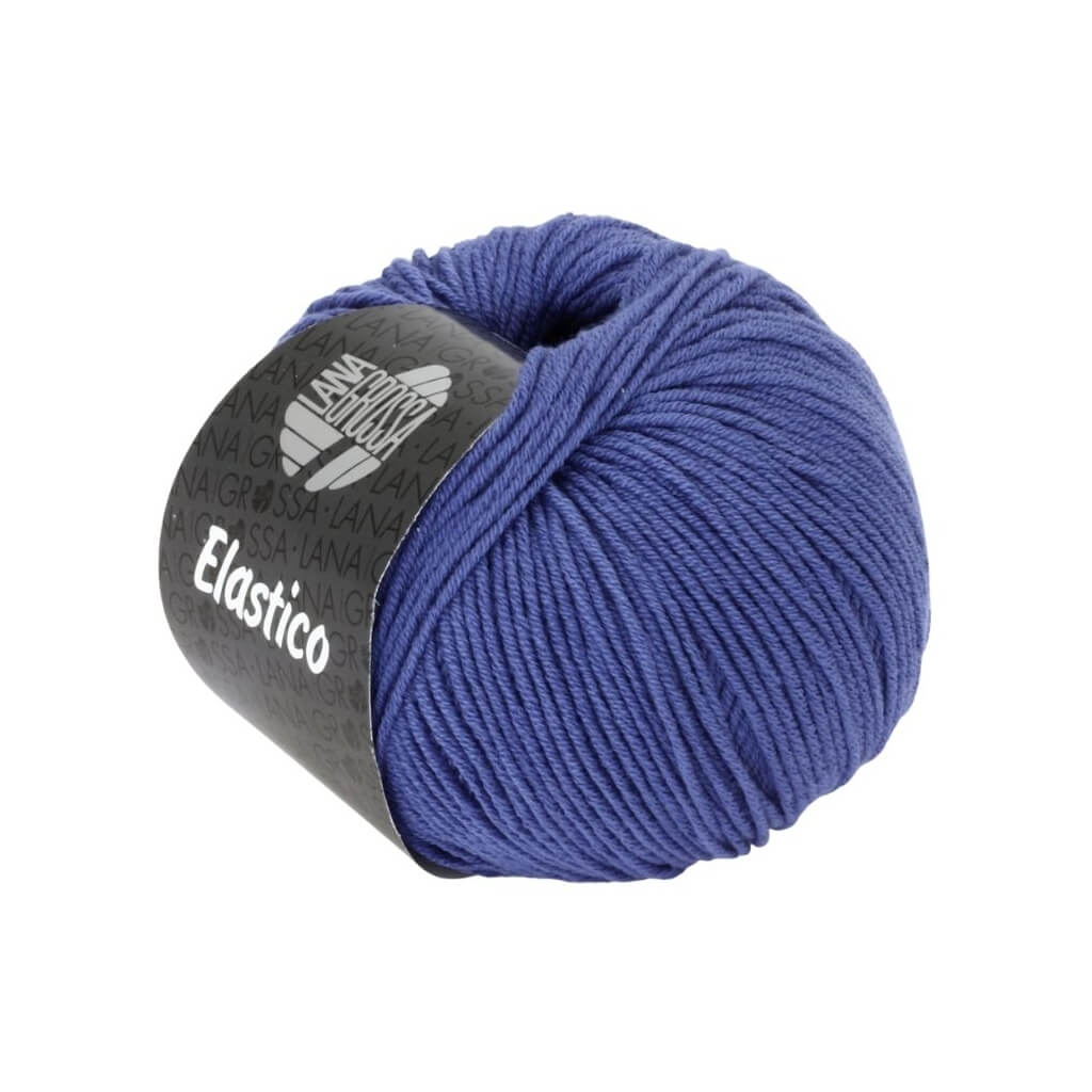 Lana Grossa Elastico, Farbe 75 Kornblume – Baumwolle und Polyester bei Lieblingsgarn