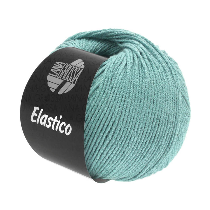 Lana Grossa Elastico, Farbe 148 Hellpetrol – Baumwolle und Polyester bei Lieblingsgarn