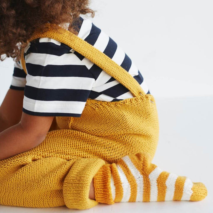 Lana Grossa Pattern Kinder Latzhose Strickset - Lana Grossa (PDF) bei bei bei bei Lieblingsgarn