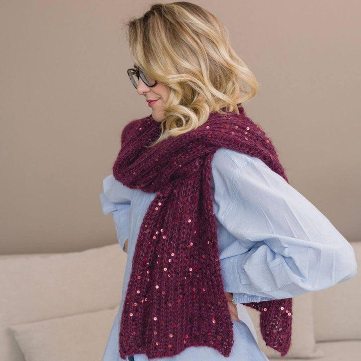 Lana Grossa Pattern Emi Schal Strickanleitung - Lana Grossa (PDF) bei bei bei bei bei bei bei Lieblingsgarn