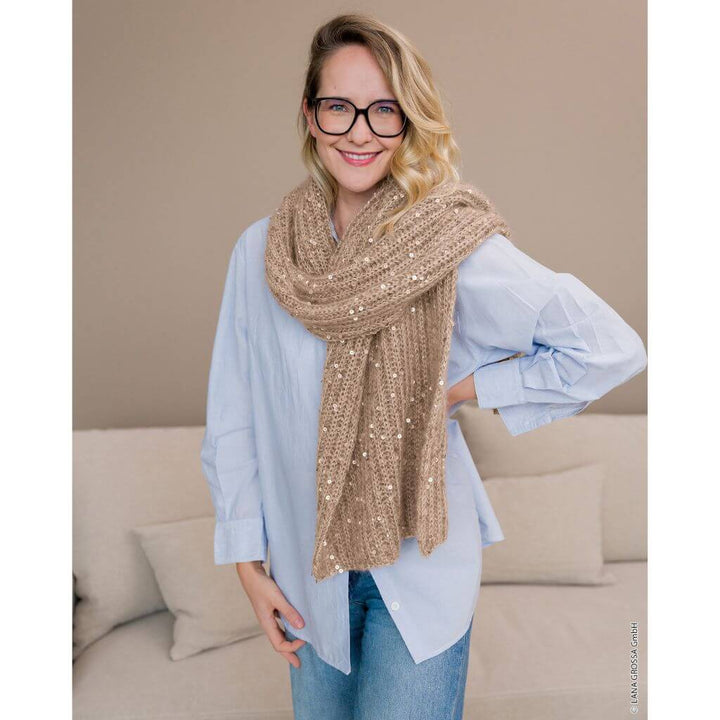 Lana Grossa Pattern Emi Schal Strickanleitung - Lana Grossa (PDF) bei bei bei bei bei bei bei Lieblingsgarn