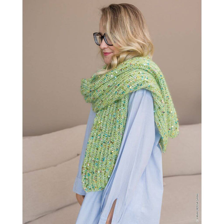Lana Grossa Pattern Emi Schal Strickanleitung - Lana Grossa (PDF) bei bei bei bei bei bei bei Lieblingsgarn