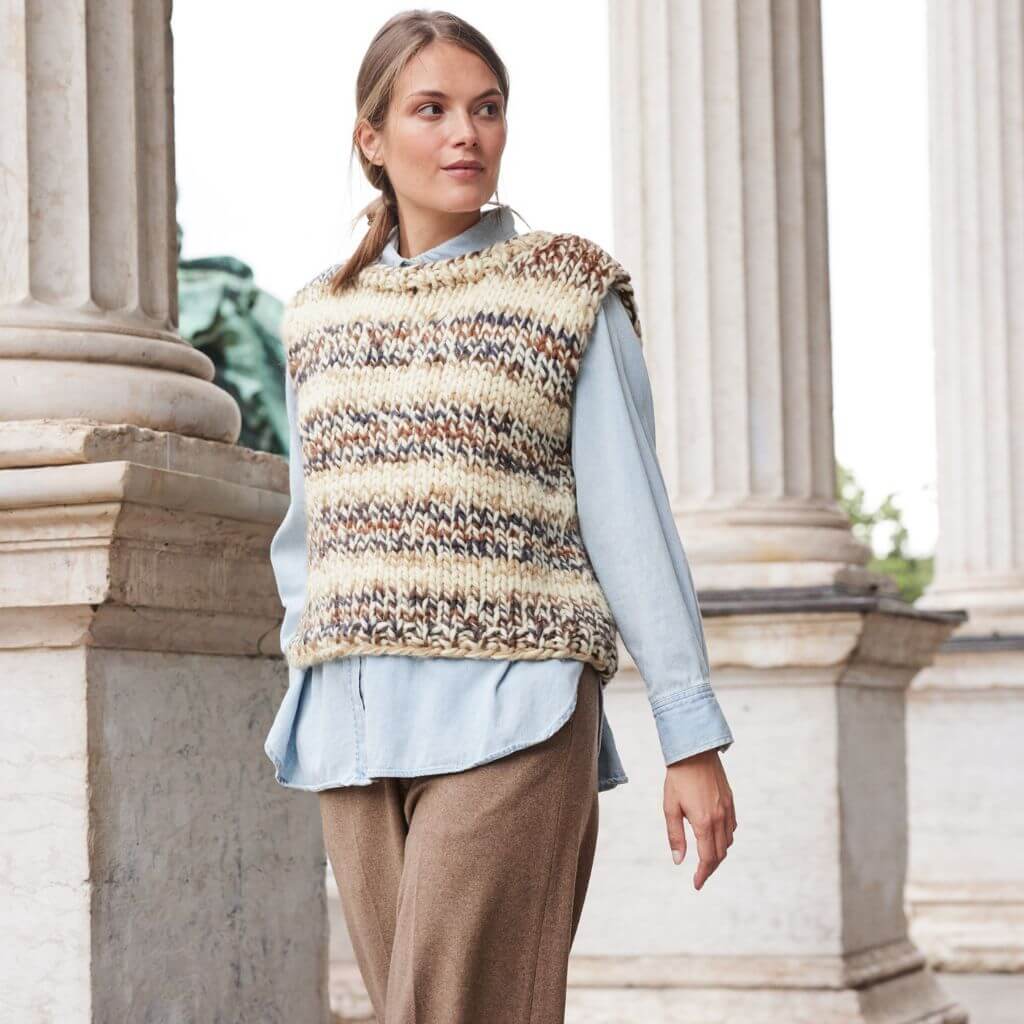 Lana Grossa Warmer Slipover Strickanleitung - Lana Grossa (Heft) bei bei bei bei bei bei bei bei Lieblingsgarn