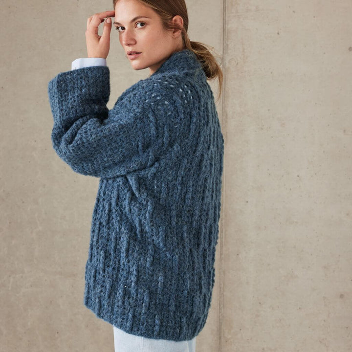 Lana Grossa Lässiger Cardigan Strickanleitung - Lana Grossa (Heft) bei bei bei bei bei bei bei bei Lieblingsgarn