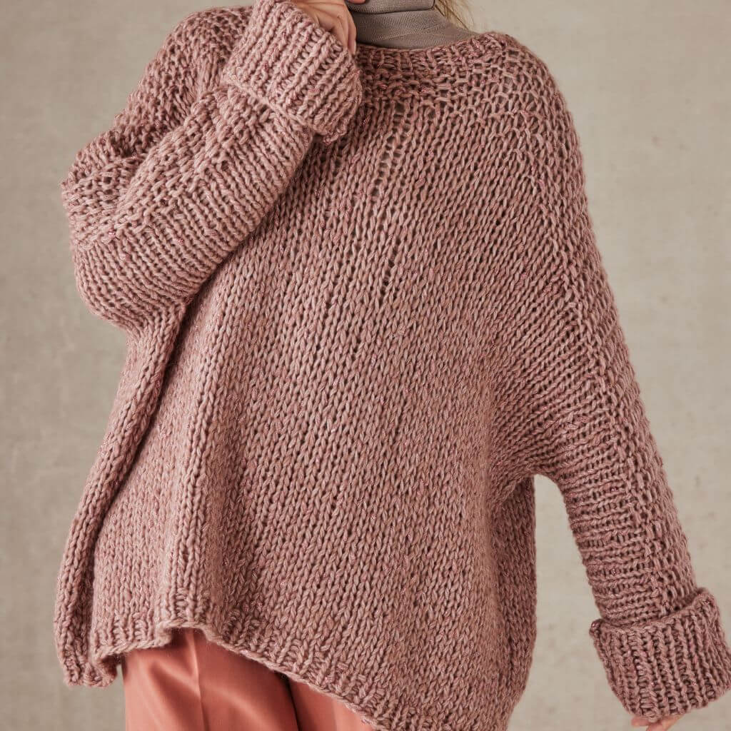 Lana Grossa Eleganter Oversizepullover Strickanleitung - Lana Grossa (Heft) bei bei bei bei bei bei bei bei Lieblingsgarn