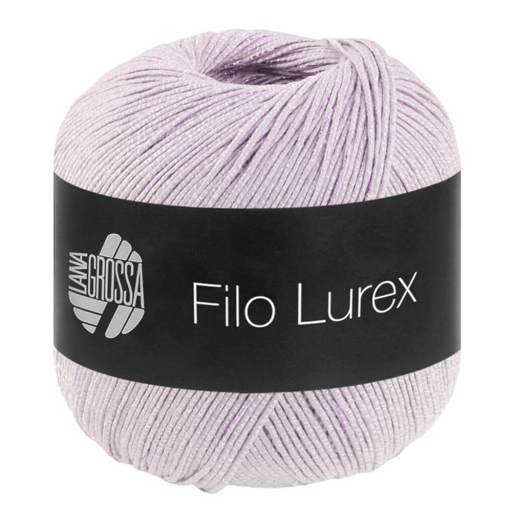Lana Grossa Filo Lurex, Farbe 8 Flieder – Baumwolle und Synthetik bei Lieblingsgarn