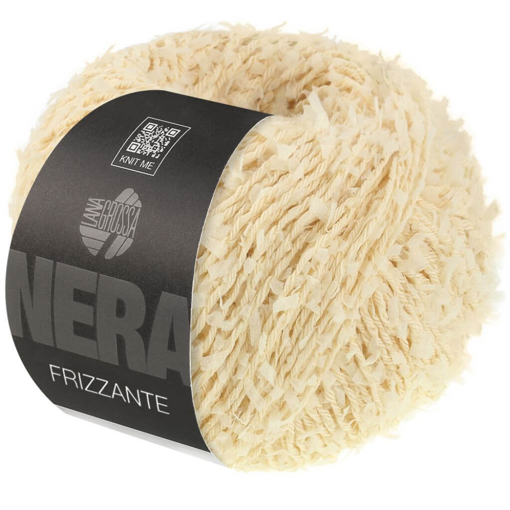 Lana Grossa Frizzante, Farbe 1 Creme – Baumwolle und Synthetik bei Lieblingsgarn