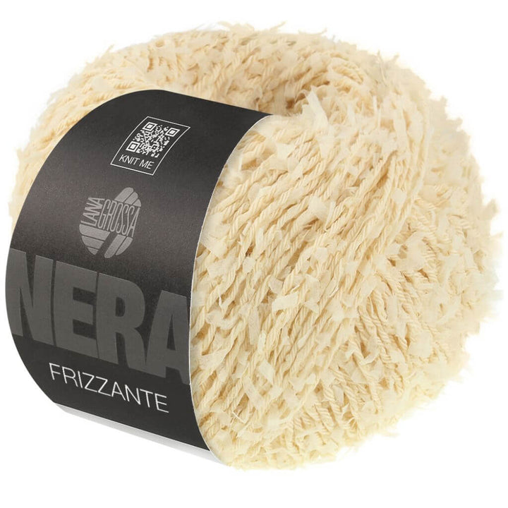 Lana Grossa Frizzante, Farbe 1 Creme – Baumwolle und Synthetik bei Lieblingsgarn